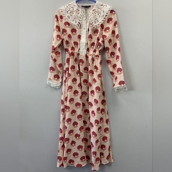 Sister Jane Pure Pearls Midi Dress - Veiled Rose - Picture 6 of 10